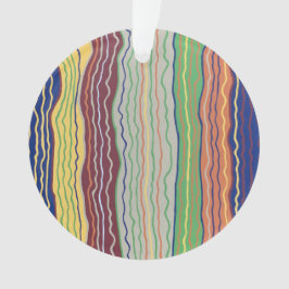 Modern Squiggles 3 Acryl Ornament