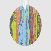 Modern Squiggles 4 Acryl Ornament (voorkant)