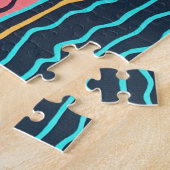 Modern Squiggles Puzzle Legpuzzel (Zijkant)