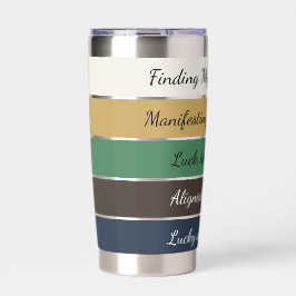 Modern St. Patrick’s Day Gradient Geïsoleerde Drinkbeker