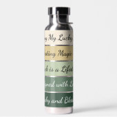 Modern St. Patrick’s Day Gradient Waterfles (Links)