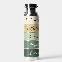 Modern St. Patrick’s Day Gradient Waterfles