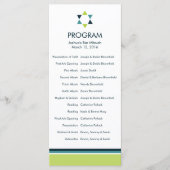 Modern Star Bar Mitzvah-programma Programma (Voorkant)