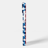 Modern Stars and Stripes Monogram Nederland Case-Mate iPhone Case (Achterkant / Links)