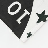 Modern Stars Baby Milestone Blanket Fleece Deken (Hoek)