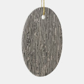 Modern statisch metalen ontwerp in zilvergrijs. keramisch ornament (Rechts)