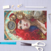 Modern Steampunk Tissue Paper Tissuepapier (Craft)