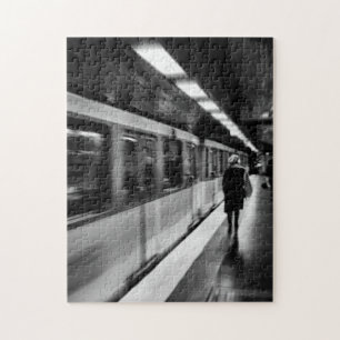 Modern, stedelijk Parisiaans leven Legpuzzel