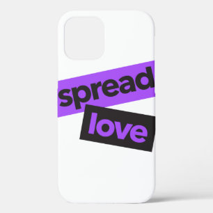 Modern, stedelijk, trillend, trendy graphic Spread iPhone 12 Hoesje