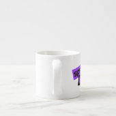 Modern, stedelijk, trillend, trendy graphic Spread Espresso Kop (Achterkant)