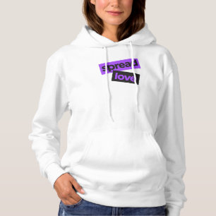 Modern, stedelijk, trillend, trendy graphic Spread Hoodie