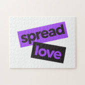 Modern, stedelijk, trillend, trendy graphic Spread Legpuzzel (Horizontaal)