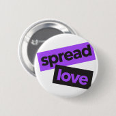 Modern, stedelijk, trillend, trendy graphic Spread Ronde Button 5,7 Cm (Voorkant /achterkant)