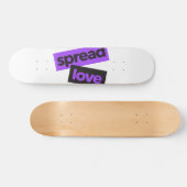 Modern, stedelijk, trillend, trendy graphic Spread Skateboard (Horizontaal)