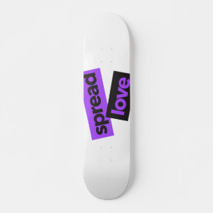 Modern, stedelijk, trillend, trendy graphic Spread Skateboard