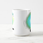 Modern sterrenbeeld kanker Quote Water Element Koffiemok (Center)