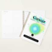Modern sterrenbeeld kanker Quote Water Element Planner (Display)