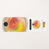 Modern sterrenbeeld Leo Quote | elementenvuur Yogamat (Voorkant (horizontaal))