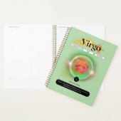 Modern sterrenbeeld Maagd Quote Aarde Element Planner (Display)