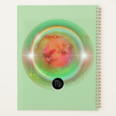 Modern sterrenbeeld Maagd Quote Aarde Element Planner (Achterkant)