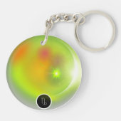 Modern sterrenbeeld Steenbok Quote Earth Element Sleutelhanger (Achterkant)