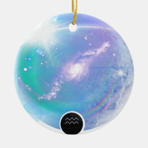 Modern sterrenbeeld Waterman Quote Air Element Keramisch Ornament