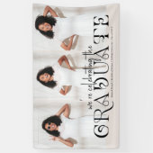 Modern stijlvol | Afstuderen 3 Foto Spandoek (Verticaal)