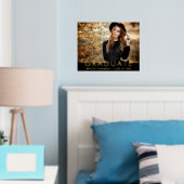 Modern stijlvol Afstuderen foto Gold Folie Afdrukken (Insitu (Slaapkamer))