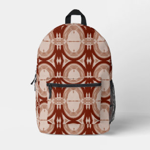 Modern stijlvol bruin kleur klassieke design pri bedrukte rugzak