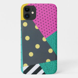 Modern stijlvol Geometric Lines Pattern iPhone 11 Hoesje