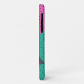 Modern stijlvol Geometric Lines Pattern Case-Mate iPhone Case (Achterkant/links)