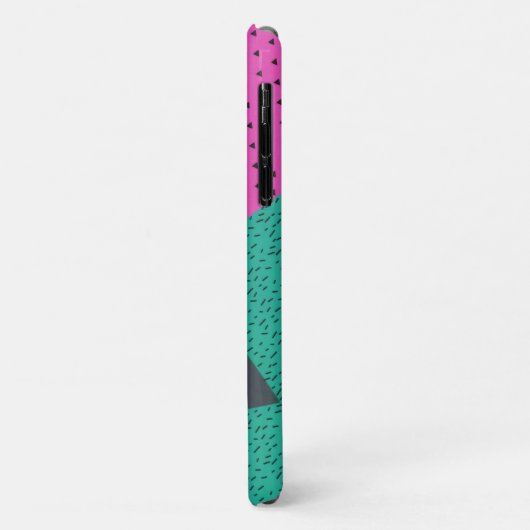 Modern stijlvol Geometric Lines Pattern Case-Mate iPhone Case (Achterkant/links)