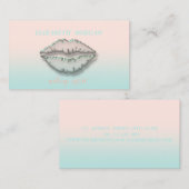 Modern Stijlvol, Makeup Kunstenaar, Lips Visitekaartje (Voorkant / Achterkant)
