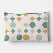 Modern stijlvol retro patroon monogram etui (Achterkant)