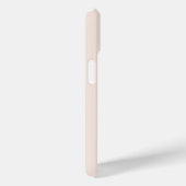 Modern stijlvol script blush roze Case-Mate iPhone case (Achterkant / Rechts)