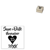 Modern Stijlvol Sla de datum op Rubberstempel (Gestempeld)