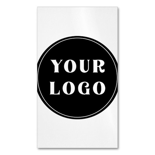 Modern, stijlvol, stijlvol en magnetisch visitekaartje (Voorkant Verticaal)