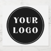 Modern, stijlvol, stijlvol en sparkling wijnetiket (Enkel label)