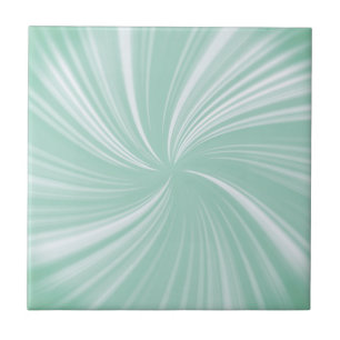 Modern stijlvol Turquoise Pattern Tegeltje