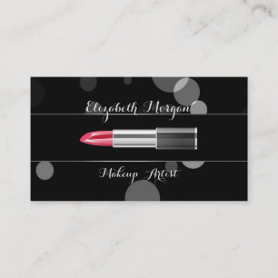 Modern stijlvolle professional - Makeup-lipstick Visitekaartje