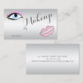 Modern stijlvolle professional, oog, lips visitekaartje (Voorkant / Achterkant)