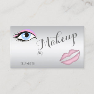 Modern stijlvolle professional, oog, lips visitekaartje