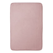 Modern stoffig roos roze Plain Solid Kleur Badmat (Voorkant Verticaal)
