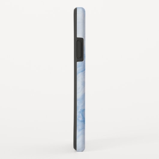Modern Stone Dusty Blue Marble Case-Mate iPhone Case (Achterkant/rechts)