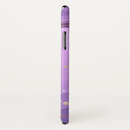 Modern Stone Dusty Blue Marble Case-Mate iPhone Case (Achterkant / rechts)