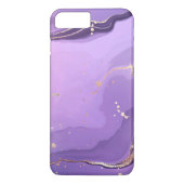 Modern Stone Dusty Blue Marble Case-Mate iPhone Case (Achterkant)