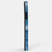 Modern Stone Dusty Blue Marble Case-Mate iPhone Case (Achterkant/rechts)