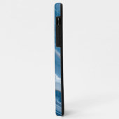 Modern Stone Dusty Blue Marble Case-Mate iPhone Case (Achterkant/links)