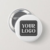 Modern, strak, ophisticated &  ronde button 5,7 cm (Voorkant /achterkant)