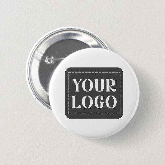 Modern, strak, ophisticated &  ronde button 5,7 cm (Voorkant /achterkant)